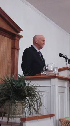 Elder Garry Hall (Pastor of Fellowship PBC Byron, GA)